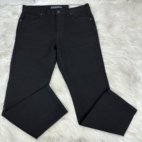 Everlane Uniform Men’s NWT Black The Slim 4-Way Stretch Minimalist Jean W34/L28 - Picture 1 of 13